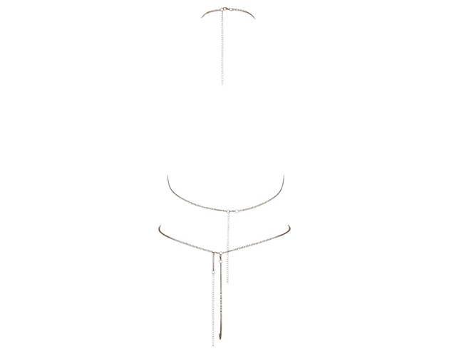 Cottelli - Strasszos láncbikini (ezüst)