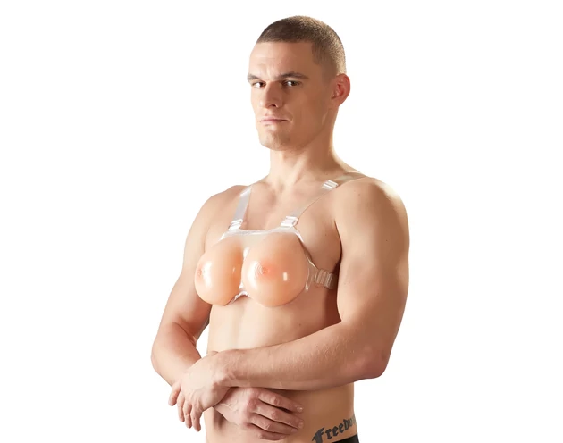 Cottelli - szilikon push-up felcsatolható mellek (2x600g)