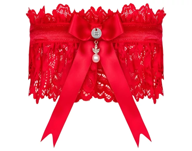 Obsessive Amor Cherris - harisnyakötő (piros)