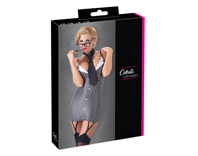 Cottelli - Csíkos titkárnő jelmez