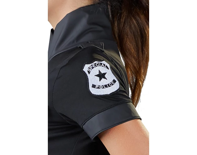 Cottelli Police - rendőrnő jelmez ruha (fekete)