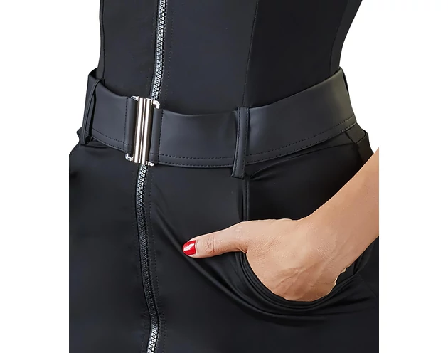 Cottelli Police - rendőrnő jelmez ruha (fekete)