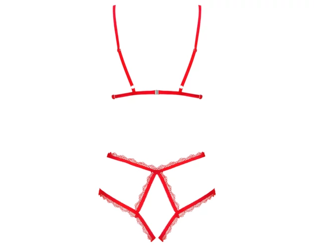 Obsessive X-Mas - karácsonyi body szett (2 részes)