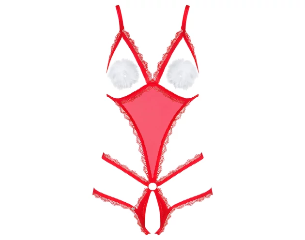 Obsessive X-Mas - karácsonyi body szett (2 részes)