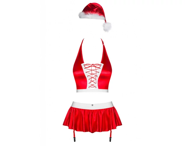 Obsessive X-Mas - karácsonyi jelmez szett (4 részes)