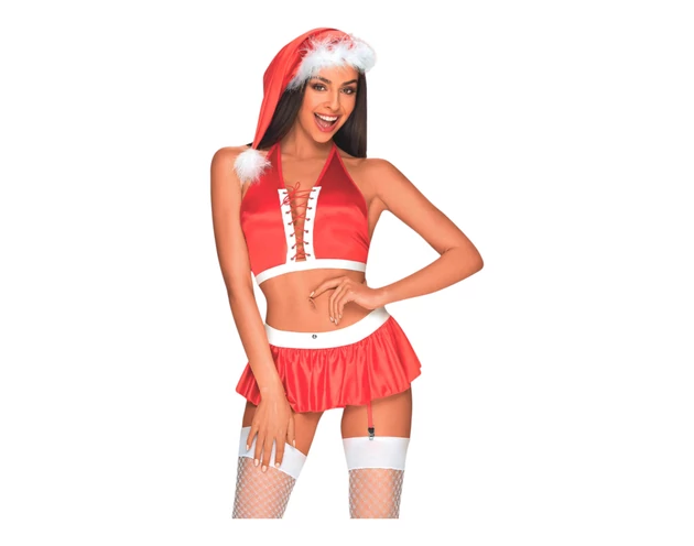 Obsessive X-Mas - karácsonyi jelmez szett (4 részes)