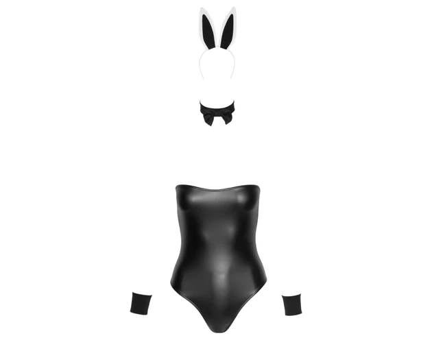 Cottelli Bunny - fényes, szexi nyuszilány jelmez (5 részes)