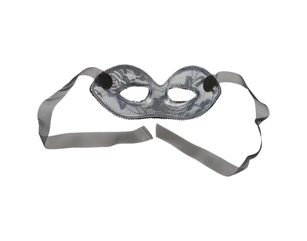 Cottelli - előformázott, csipke szemmaszk (fekete)