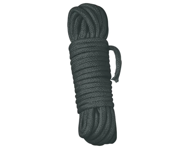 Bondage - Shibari kötél - 3m (fekete)