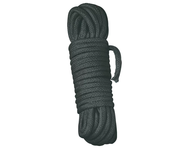 Shibari Bondage kötél - 10m (fekete)