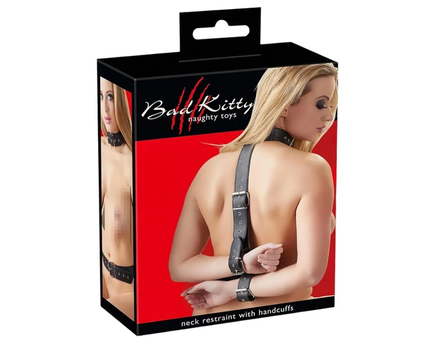 Bad Kitty - kezeket hátra kötöző (fekete)