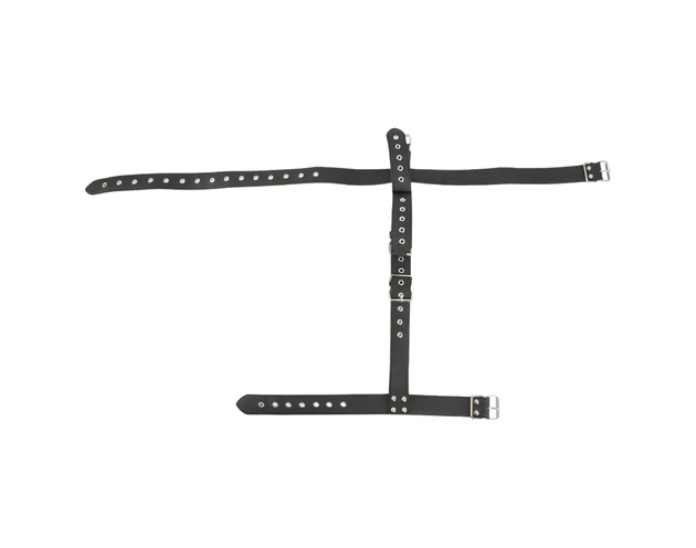 Vegan Fetish - kezeket hátra kötöző szett (fekete)