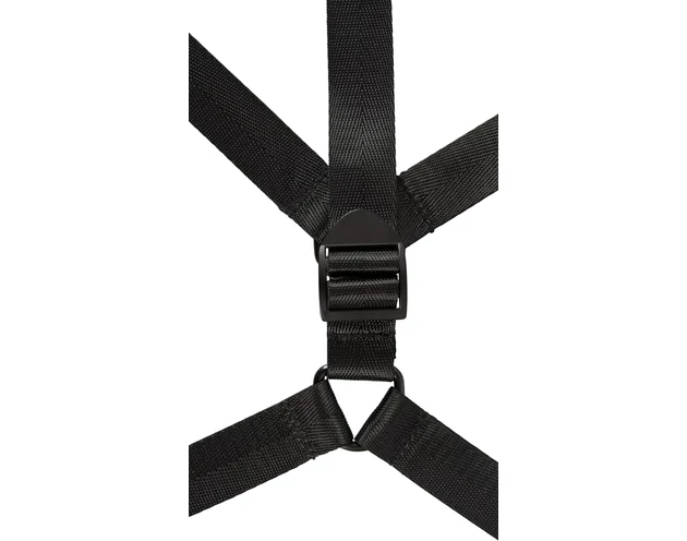 Vegan Fetish - ágyhoz kötöző szett (fekete)