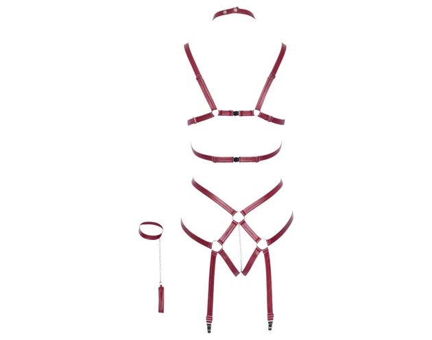 Bad Kitty - teljes alakos testhám body (piros)