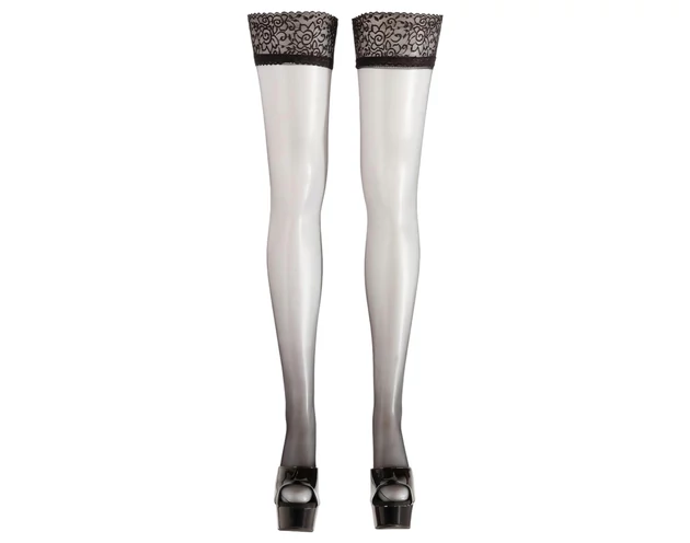 Cottelli - Szaténos combfix (fekete)