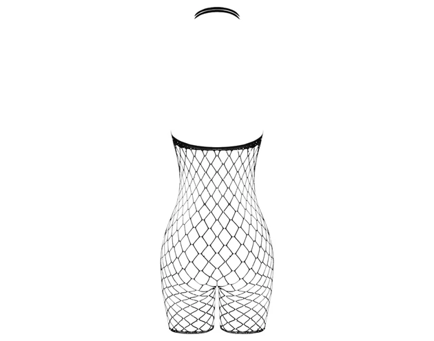 Cottelli - hálós nyitott body (fekete) - S-L