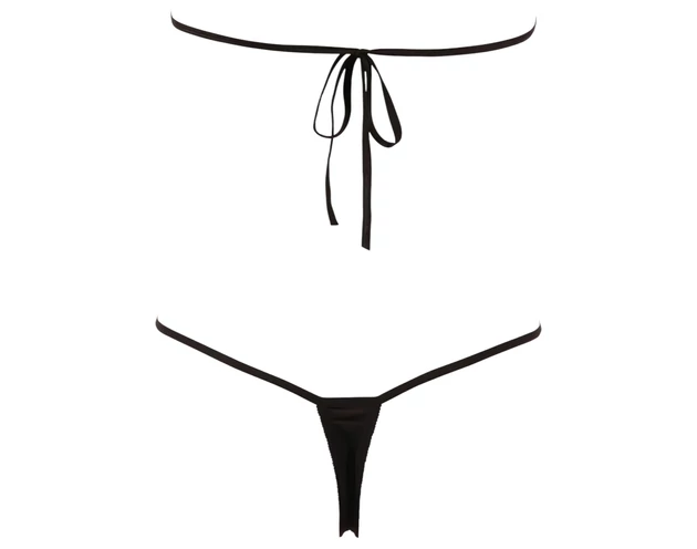 NO:XQSE - Nyitott, strasszos szexbody - fekete (S-L)