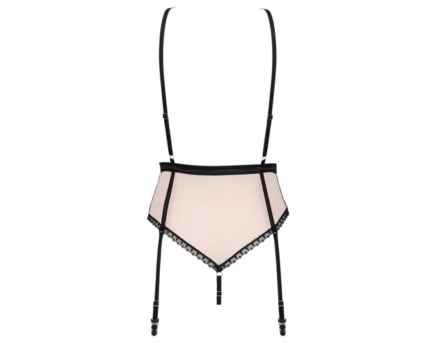 Obsessive Lilines - harisnyatartós body (pink)