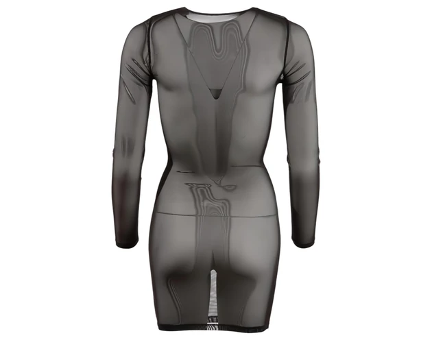 Cottelli - átlátszó ruha (fekete)