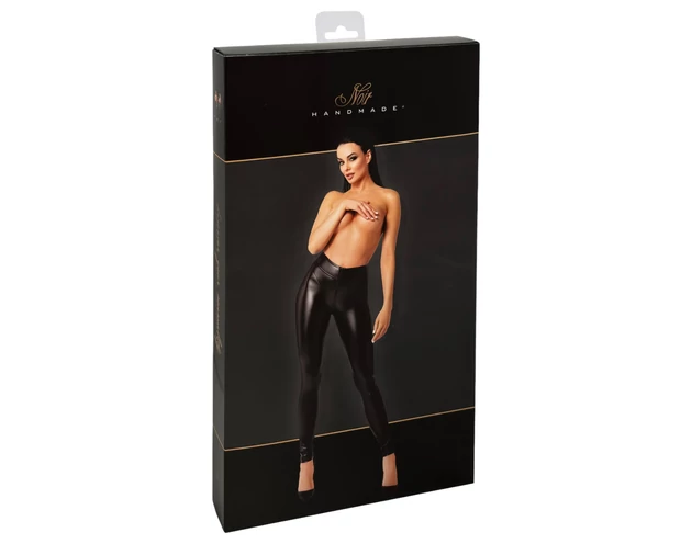 Noir - fényes hosszú nadrág (fekete)