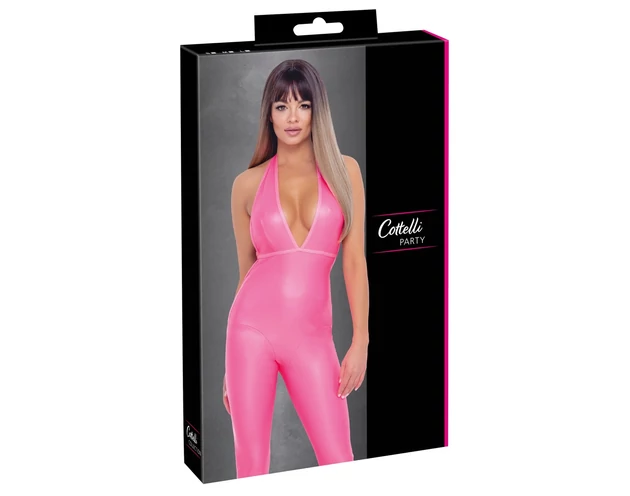 Cottelli Party - overál, mély hátkivágással (pink)