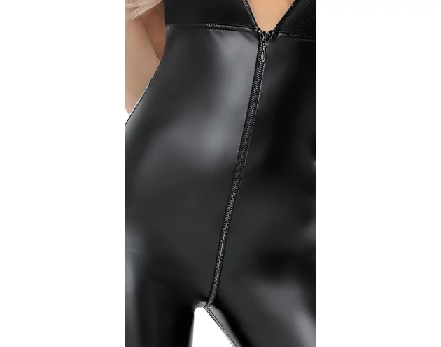 Noir - nyakpántos overál (fekete)