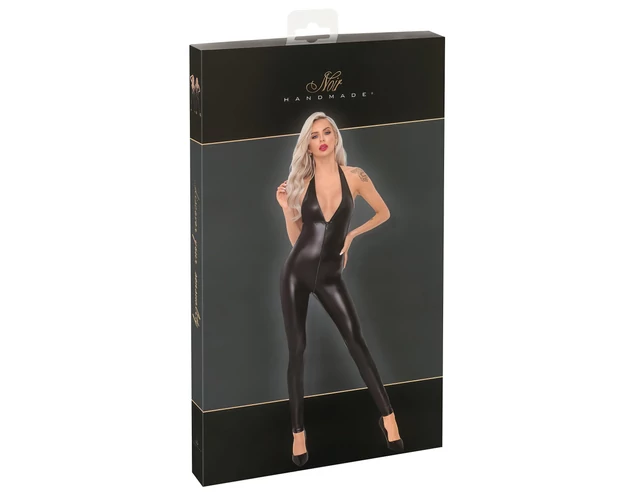 Noir - nyakpántos overál (fekete)