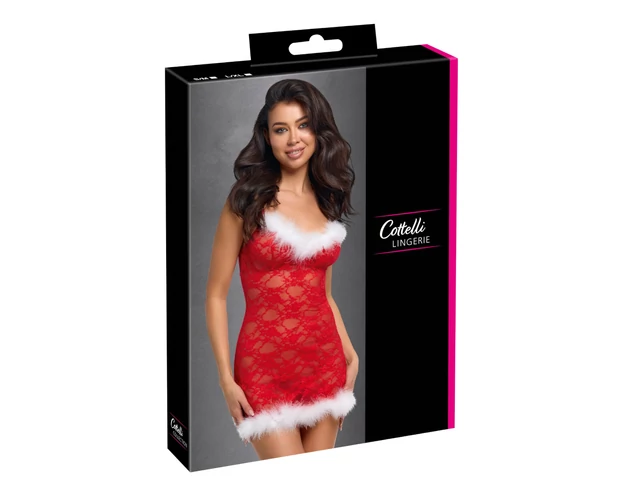 Cottelli - karácsonyi miniruha (piros)