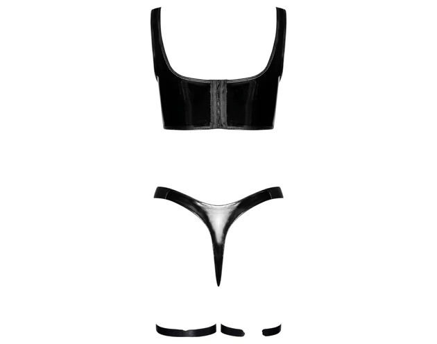 Black Level - lakk ruha szett (fekete)