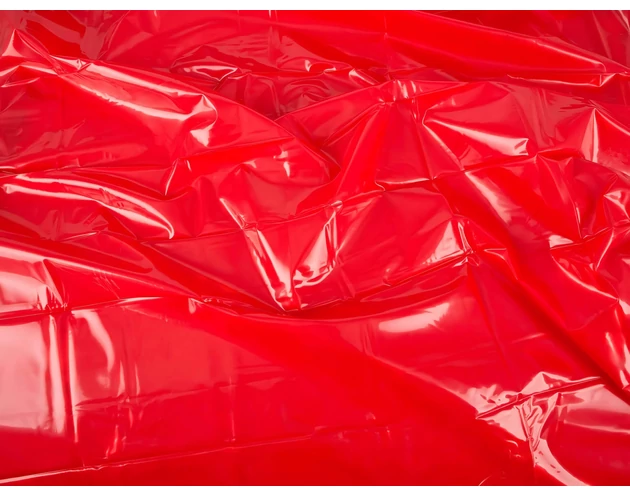 Lakk lepedő - 200x220cm (piros)