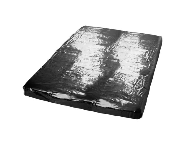 Lakk lepedő - super soft - 200x230cm (fekete)