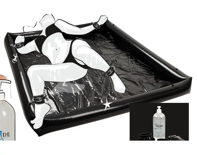 Fetish Glossy Games - orgia medence, bilinccsel (140x185cm)