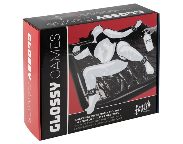 Fetish Glossy Games - orgia medence, bilinccsel (140x185cm)