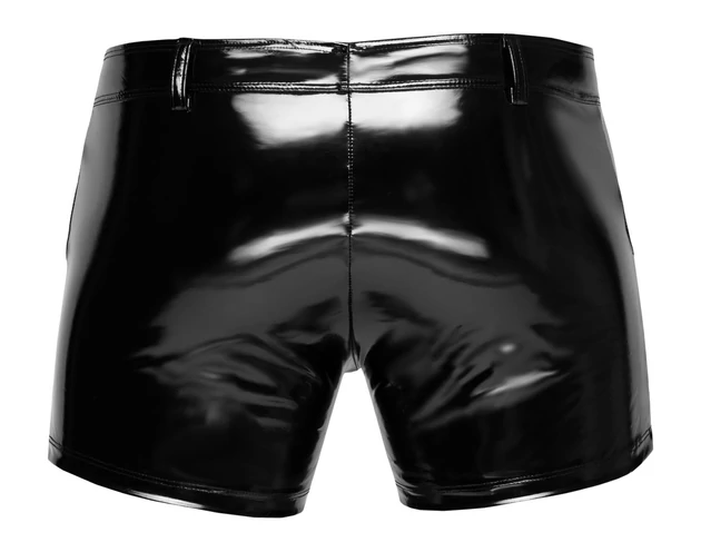Black Level - oldalzsebes férfi lakk short (fekete)