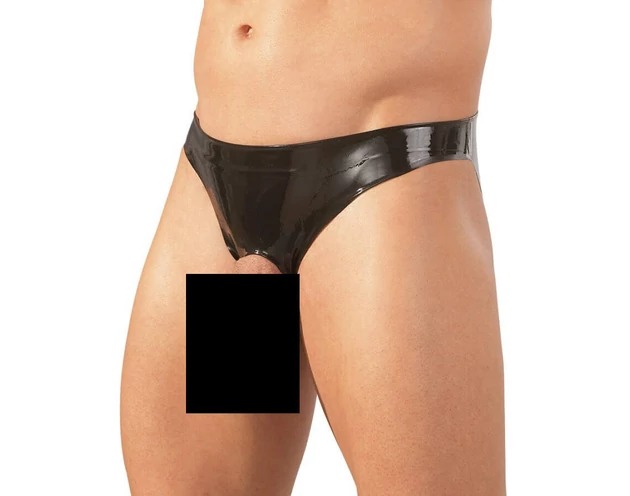 LATEX - showmaster - férfi alsó - fekete (S-L)