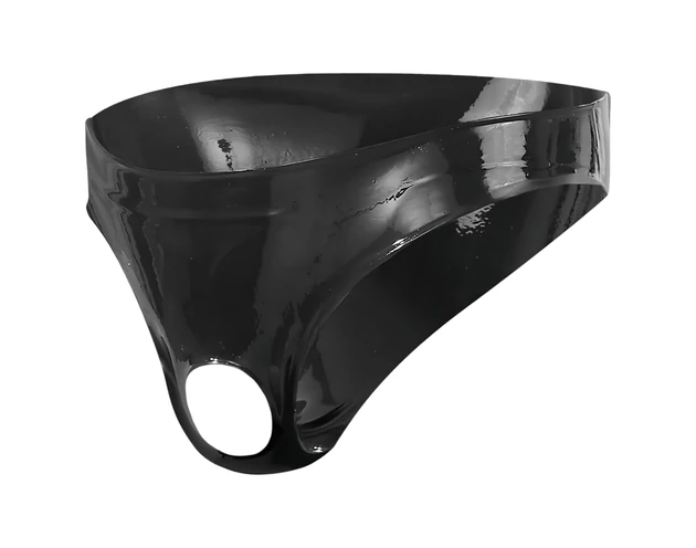 LATEX - showmaster - férfi alsó - fekete (S-L)
