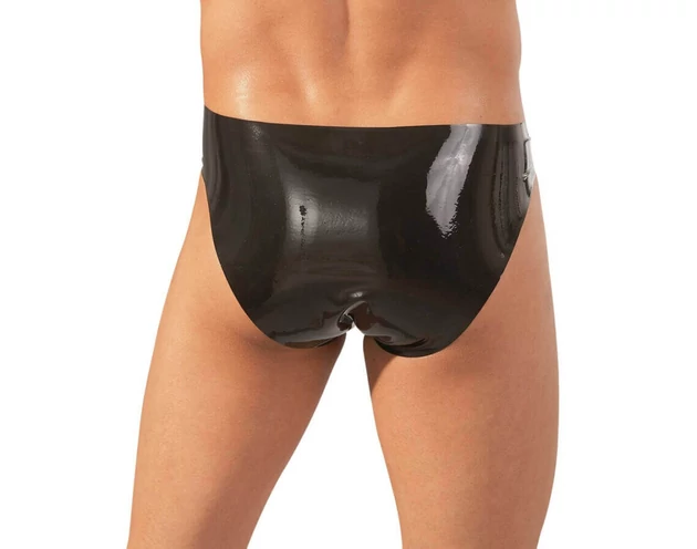 LATEX - showmaster - férfi alsó - fekete (S-L)