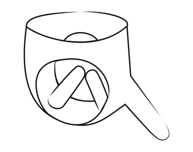 LATEX - alsó külső + 2 belső dildóval - fekete (S-L)