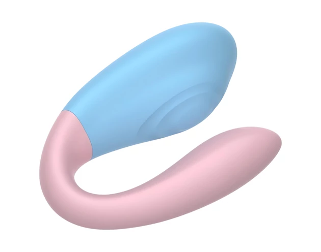 Mrow 03 - akkus, vízálló párvibrátor (kék-pink)