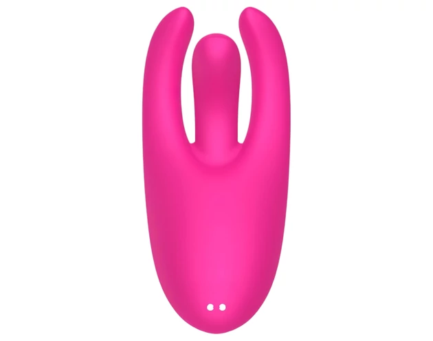 Mrow - akkus, 3 ágú csiklóizgató vibrátor (pink)