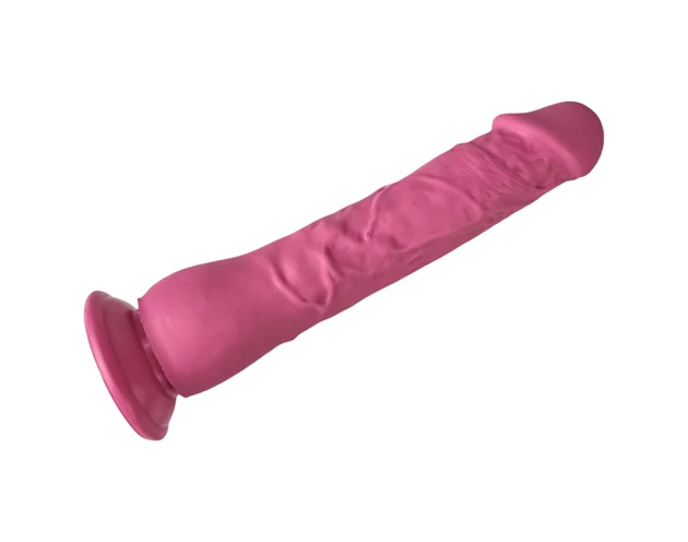OgazR Optimus - tapadókorongos élethű dildó - 22 cm (pink)