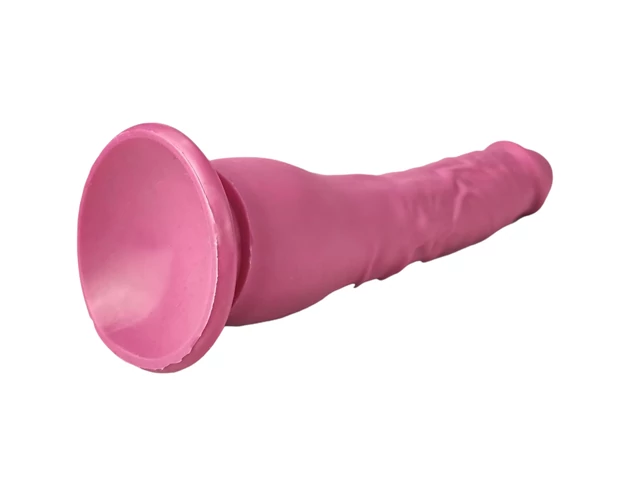 OgazR Optimus - tapadókorongos élethű dildó - 22 cm (pink)
