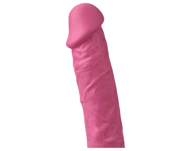 OgazR Optimus - tapadókorongos élethű dildó - 22 cm (pink)