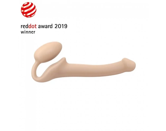 Strap-on-me S - tartópánt nélküli felcsatolható dildó - kicsi (natúr)