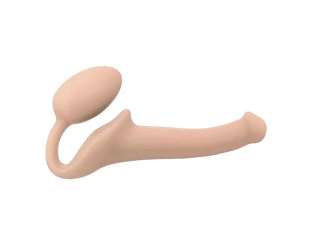 Strap-on-me S - tartópánt nélküli felcsatolható dildó - kicsi (natúr)
