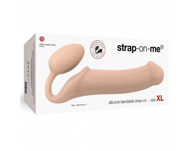 Strap-on-me XL - felcsatolható dildó - extra nagy (natúr)
