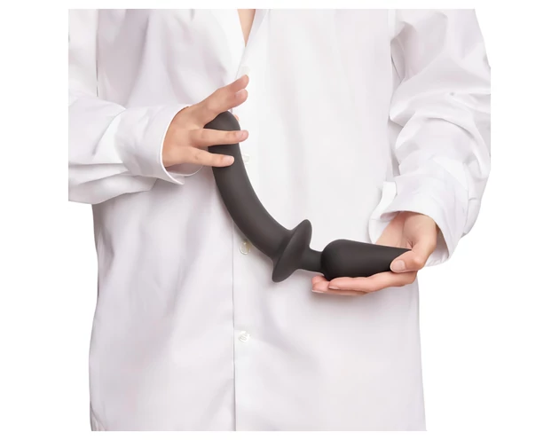Strap-on-me Swith Semi-Realistic XXL - 2in1 dildó (fekete)