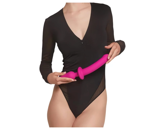 Strap-on-me Swith Semi-Realistic XXL - 2in1 dildó (pink)