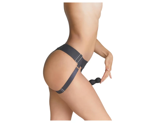 Strap-on-me - alsó felcsatolható dildóhoz - XS-XXL (szürke)