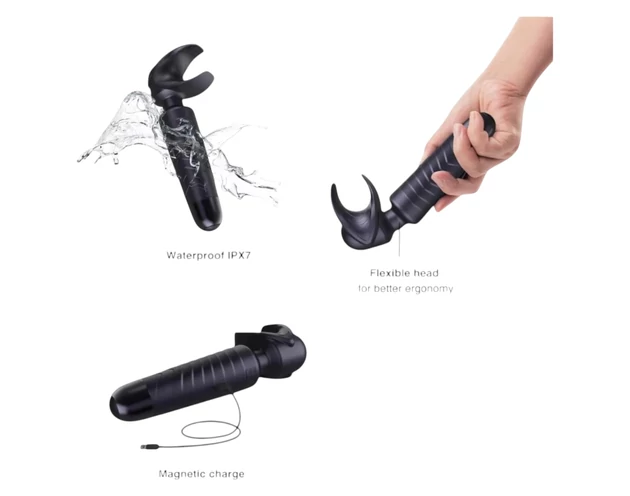 ManWan Man.Wand - maszturbátor (fekete)